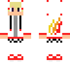 february skin with fire 