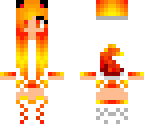 fire cat- white sweater