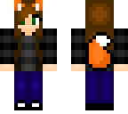 fox winter girl