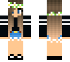 gilr with flower crown