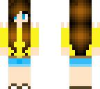 girl in yellow