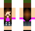 girl with flower block