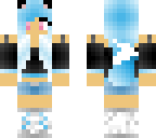 icy blue fox skin