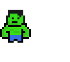 incredible hulk pixel art