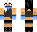 l blue bandana
