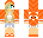orange panda girl