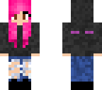 pink enderman hoodie