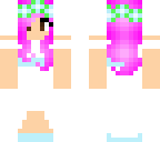 pink haired girl