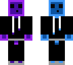 purple and blue slime without ugly pants