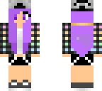 purple cap girl