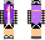 purple cap girl