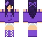 purple girl