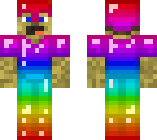 rainbow armor steve