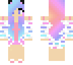 rainbow cat girl