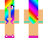 rainbow girl