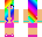 rainbow girl