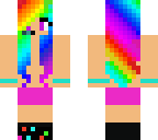 rainbow girl