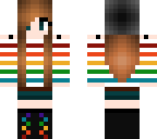 rainbow girl