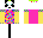 rainbow panda person