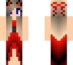 red dress