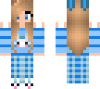 slightly edited bunny in pj's