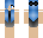 swimming sapphire shore
