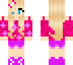 blonde sequin girl
