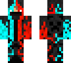 blue and red mage
