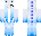 blue dino girl