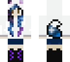 blue fox girl