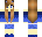 blue girl