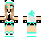 blue girl