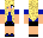 blue girl
