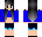 blue girl thats epic