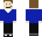 blue pullover guy