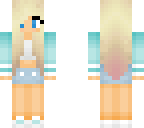 blue school girl