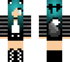 blue wolf girl