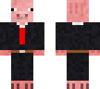 cerdo con traje