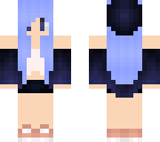 cute blue girl