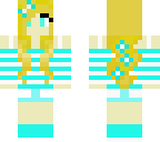 cute blue girl