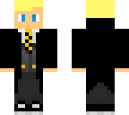 draco hunter hufflepuff skin