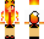 edit of fire element wolf