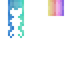 fading rainbow hair base