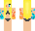 fire'n water bikini girl