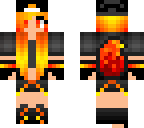 fire wolf girl