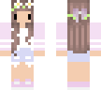 flower chibi girl