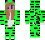 green cat
