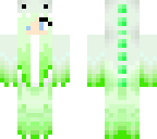 green dino girl