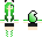 lime wolf girl