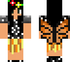 monarch butterfly girl